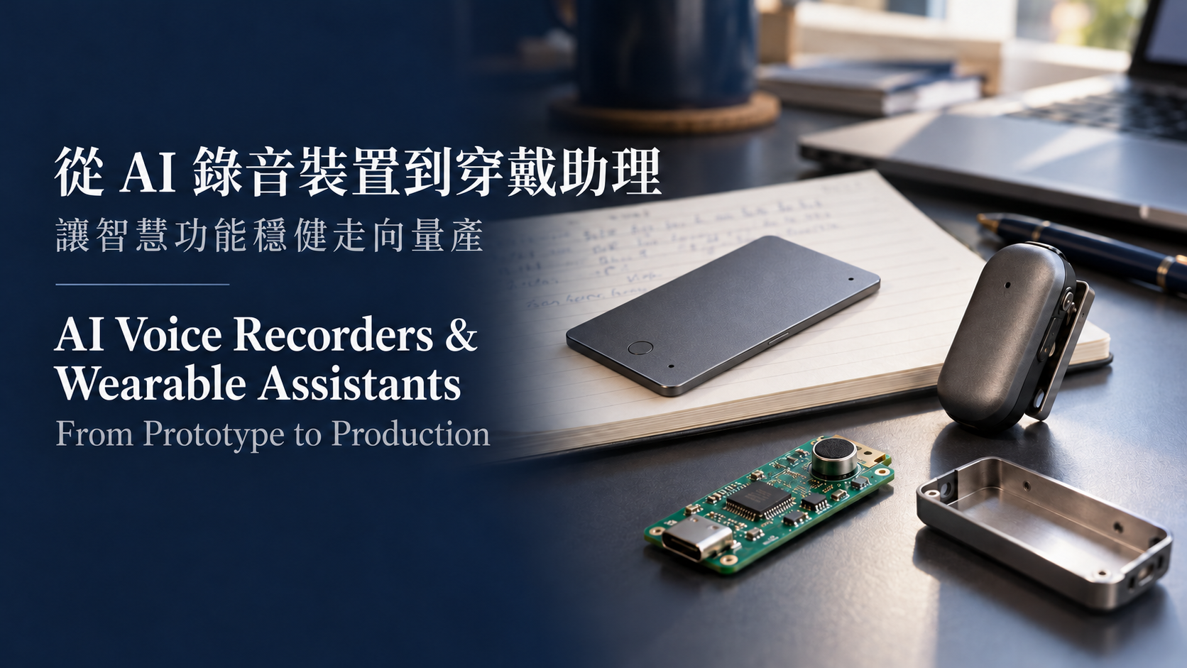 From AI Voice Recorders to Wearable Assistants: Bringing Smart Features into Mass Production